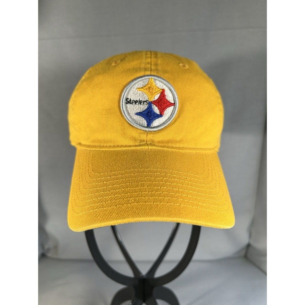 Pittsburgh Steelers Reebok NFL Hat buckle snap adjustable OSFA